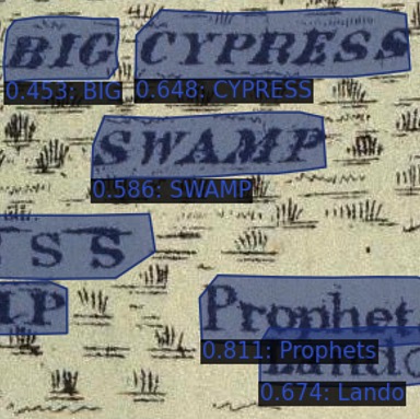 mapKurator text spotting